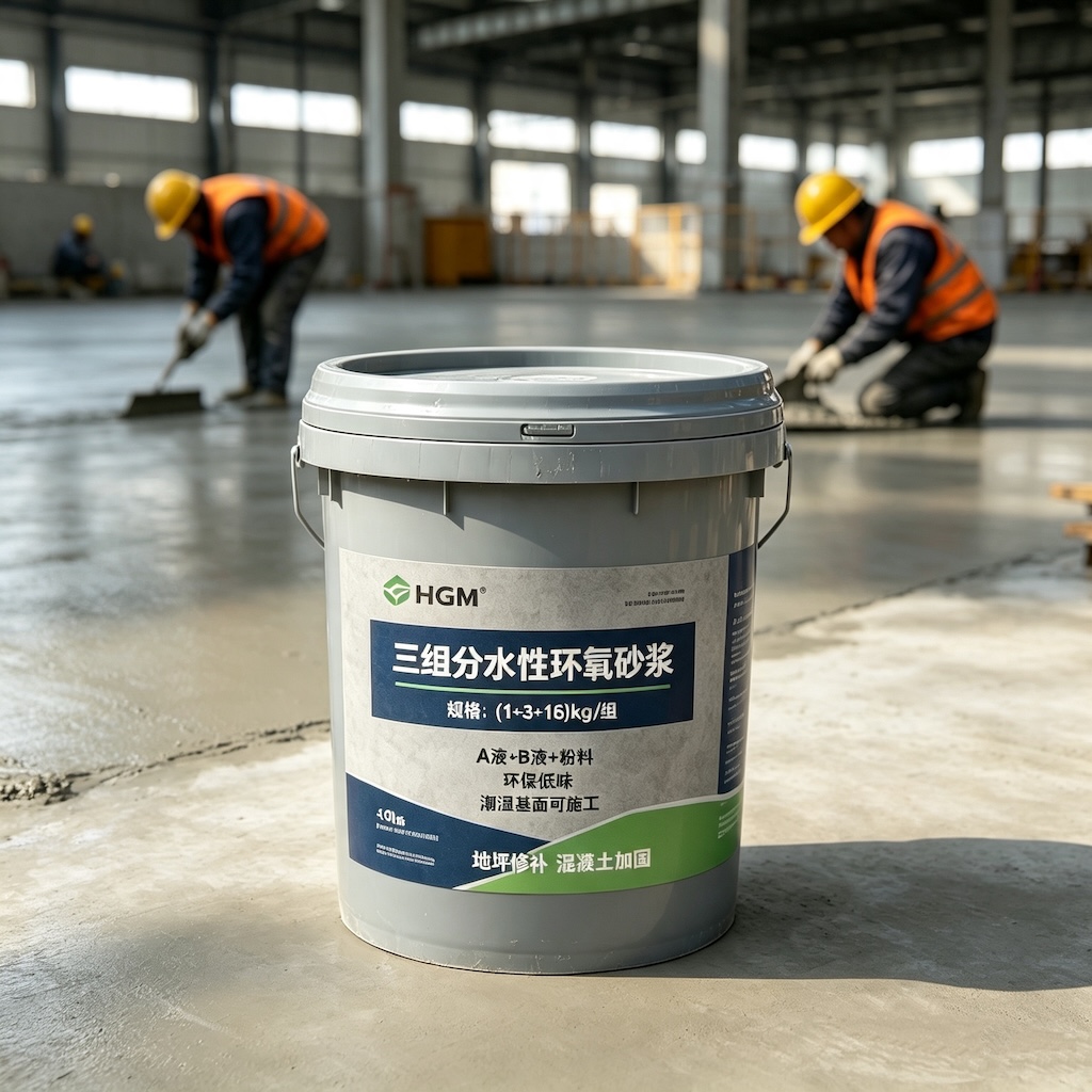 双清三组份水性环氧砂浆